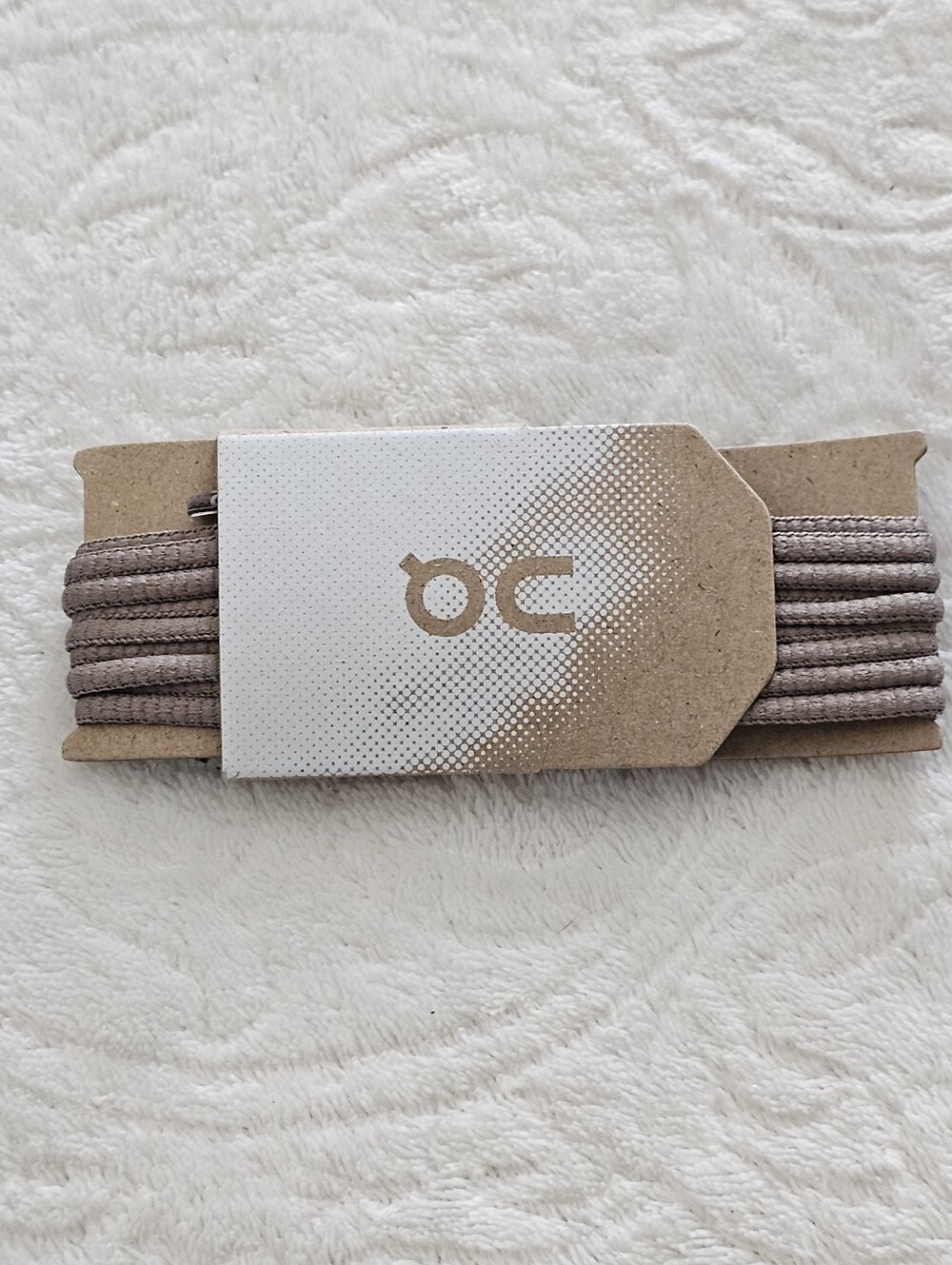 ON Cloud Elastic No-Tie Shoelaces in Taupe